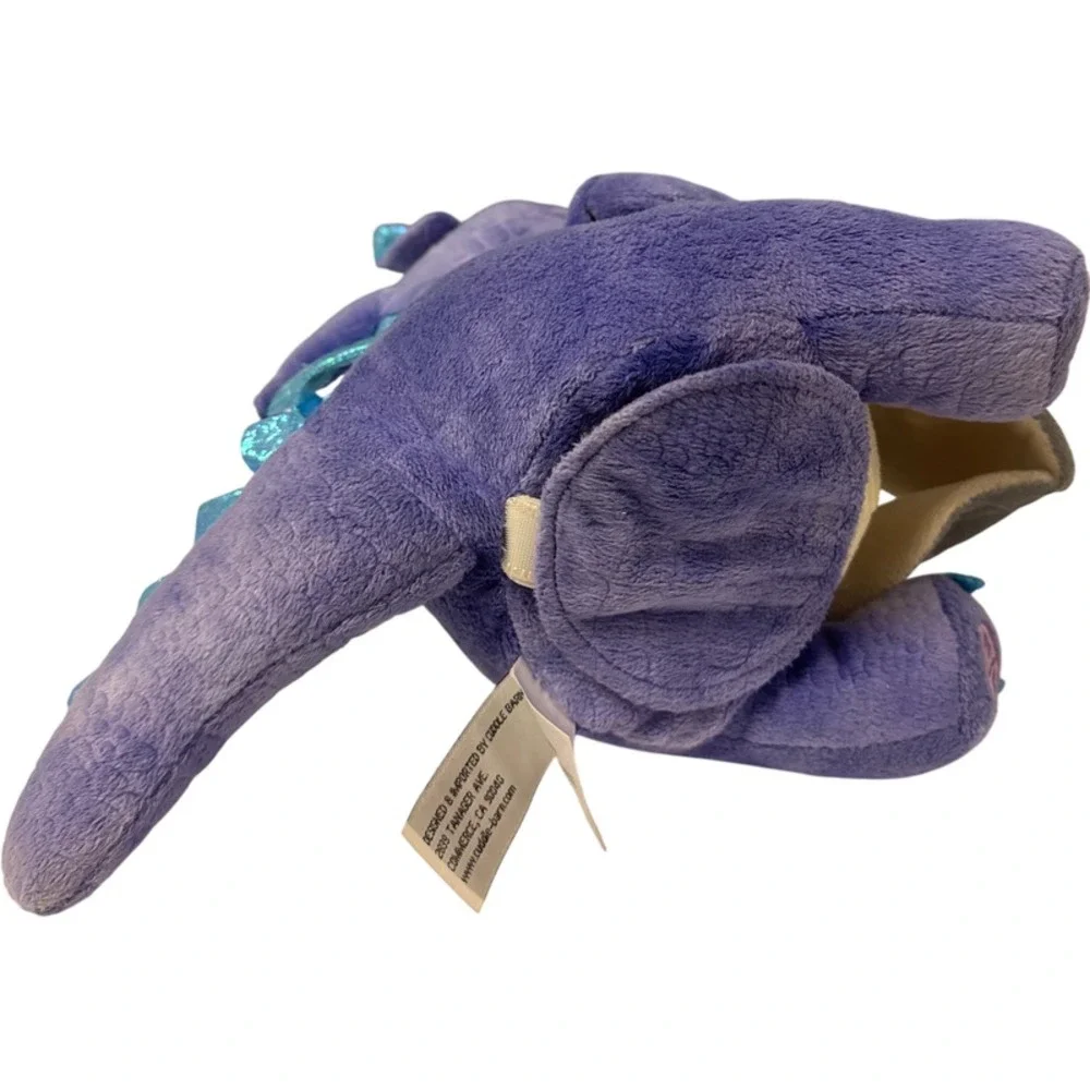 Plush Purple Dragon Cuddle Barn Stuffed‎ Toy Book Character Soft Fabric 12